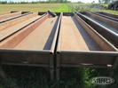 (2) Steel feed bunks